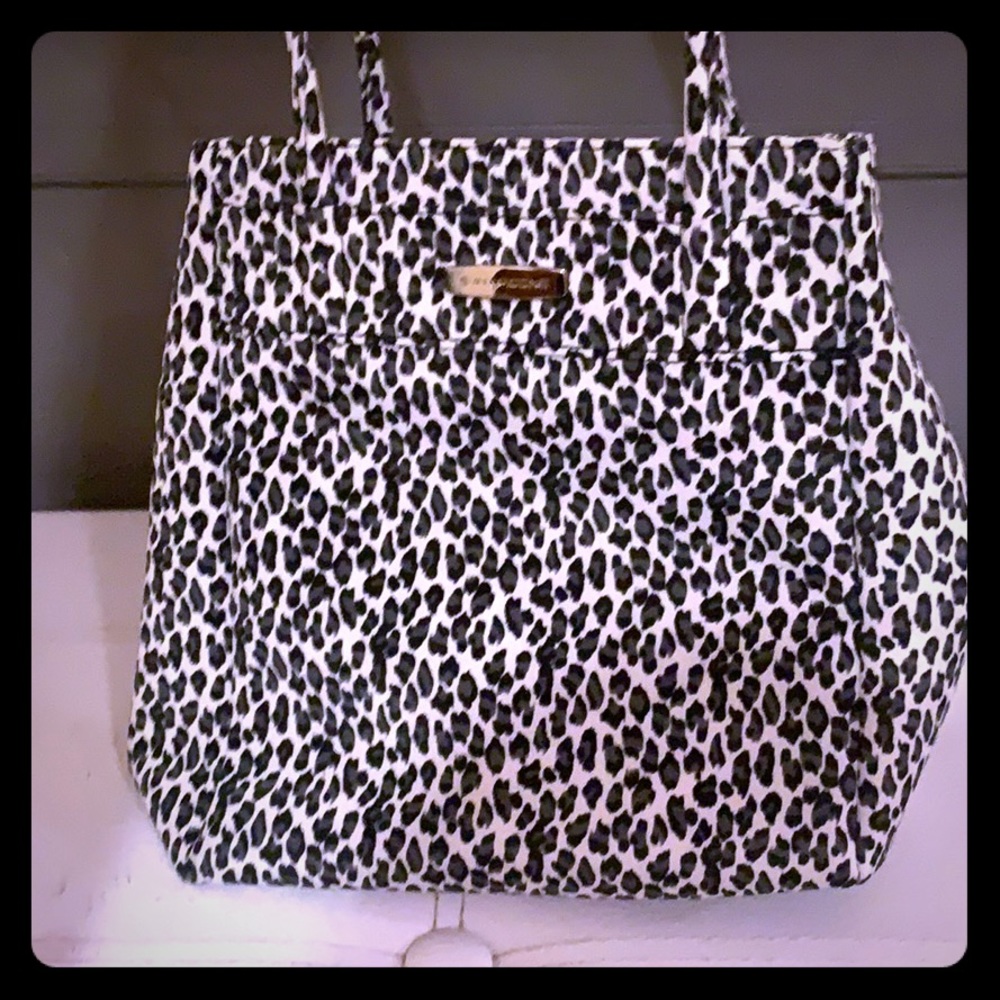 Cheetah print bag